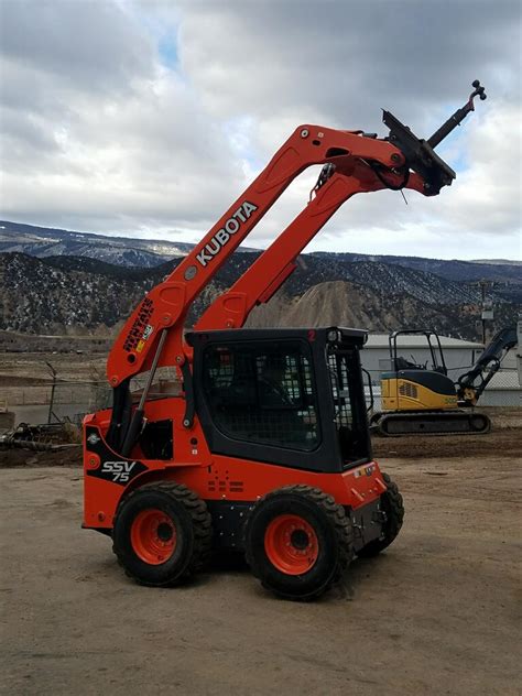 kubota 74 hp skid steer|ssv 75 kubota for sale.